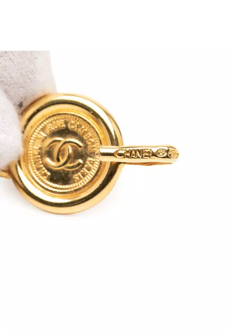 Pre-Loved Chanel Gold Plated Medallion Rue Cambon Chain Belt