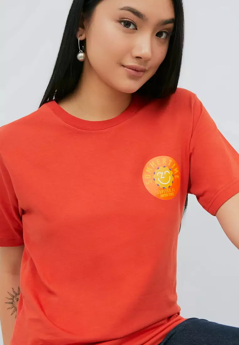 RBJ Ladies T-Shirt Cotton Combed Wanita 207280018