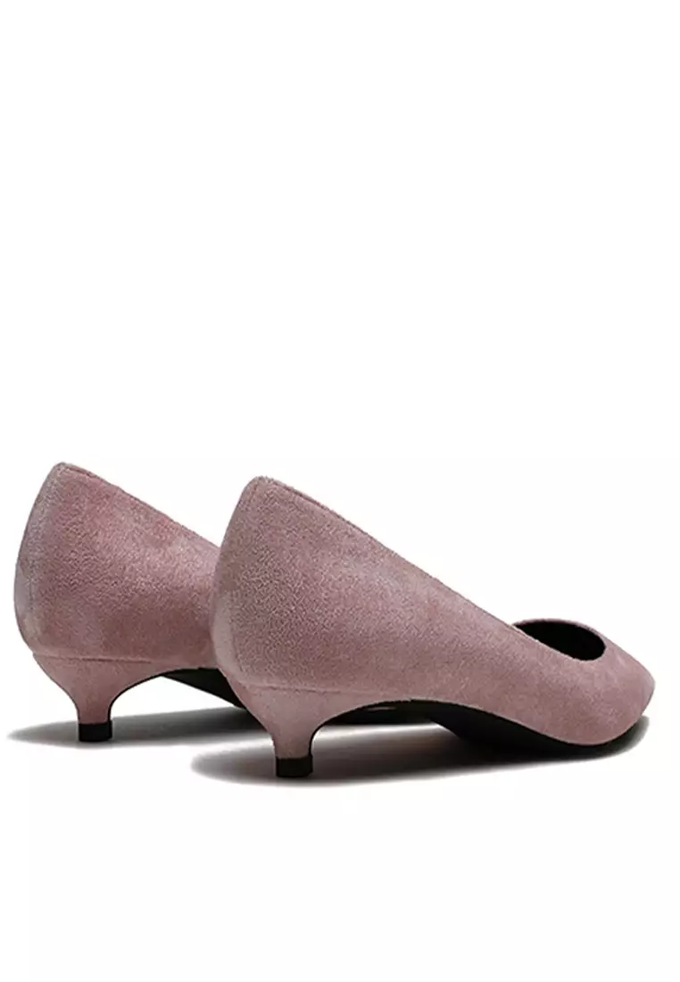 3CM Uniform Pointed High Heel Shoes HZL132