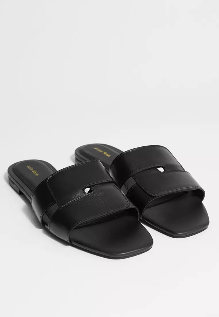 Leather Slides