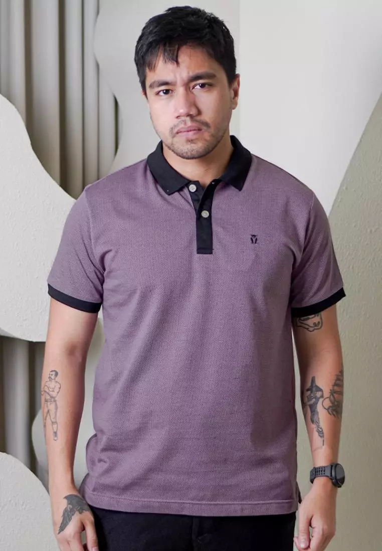 MATSUDA Kaos Polo Shirt Pria Kerah Nogata