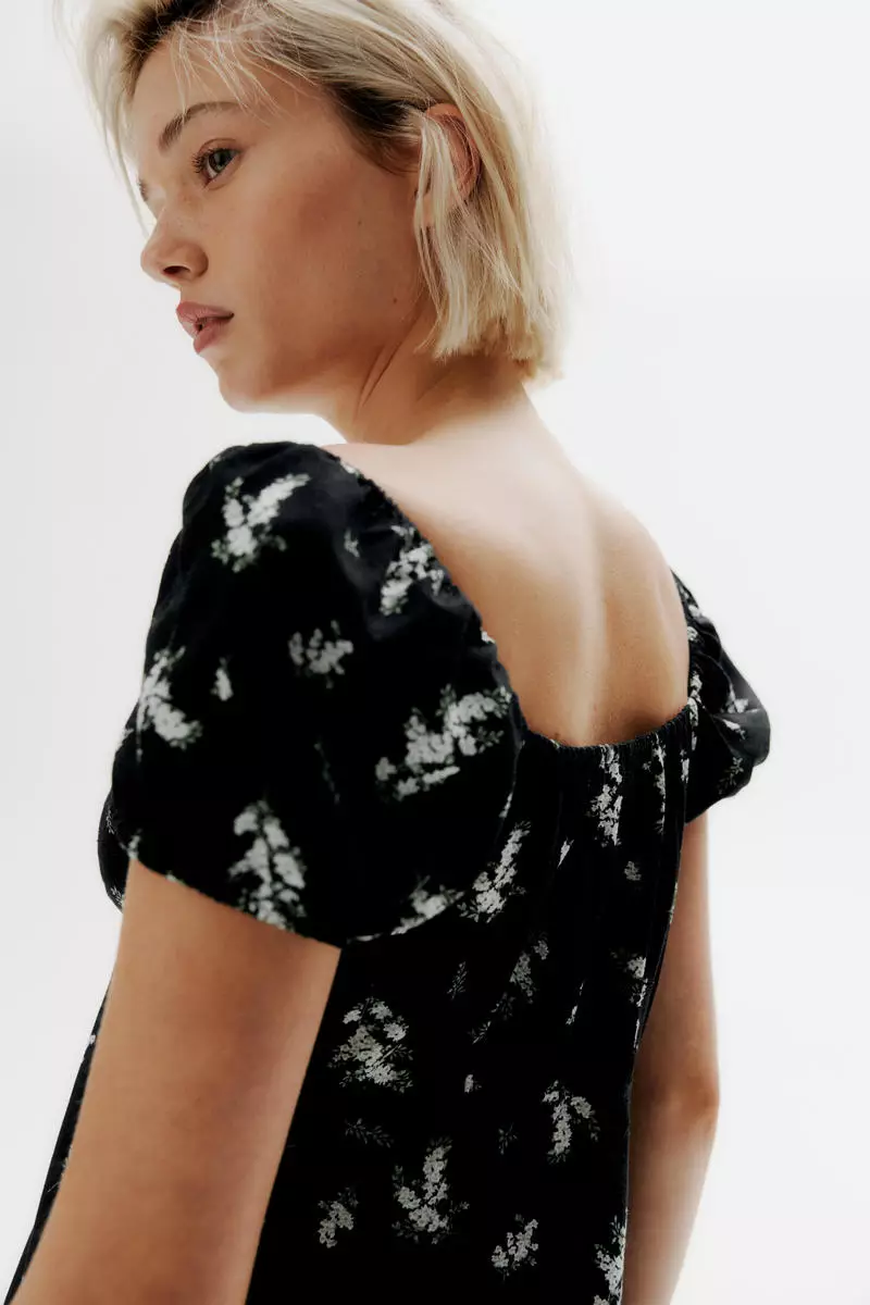 navy blue ruffle dress Ruffle And Ready A-Line Mini Dress
