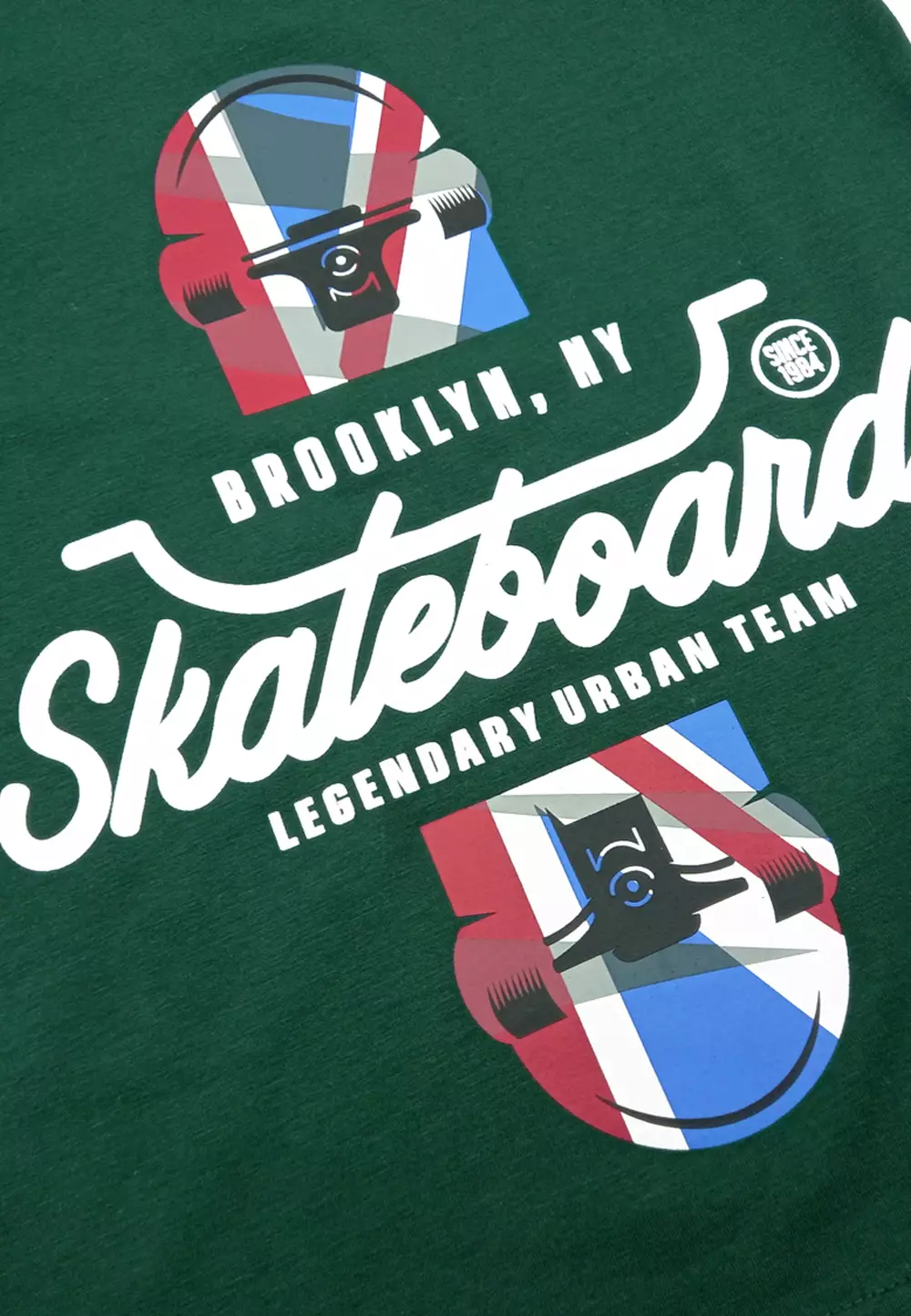 Wakakids Kaos Anak Laki Laki Baju Atasan Oblong Lengan Pendek Motif Skateboard 4064 Spats Hitam