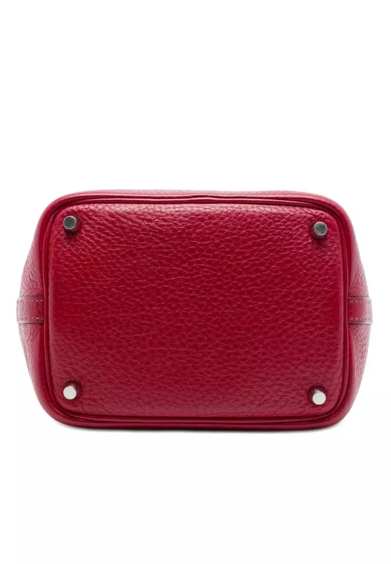 Pre-Loved Hermès Clemence Picotin Lock 18