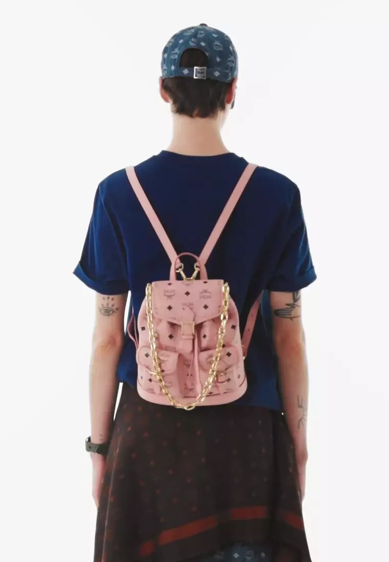 Aren Drawstring Backpack in Visetos