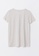 LC WAIKIKI grey Crew Neck Printed Short Sleeve Women's T-Shirt 7E086AA767FC5EGS_6