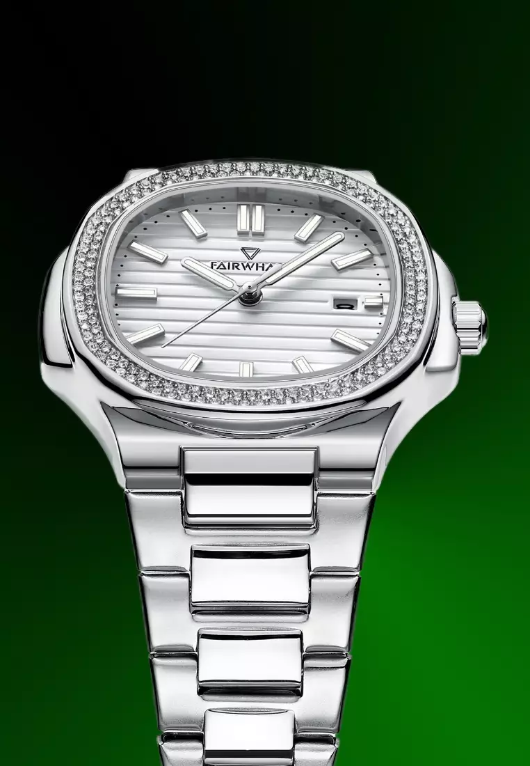 Unisex Quartz Watch, 39mm, Metal Bracelet