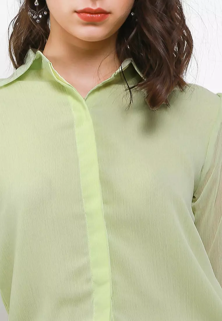 Chanira Peggy Blouse-Absinthe
