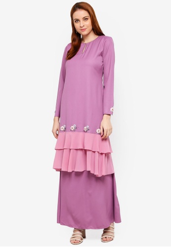 Kurung Suri from Amin jauhary in Pink