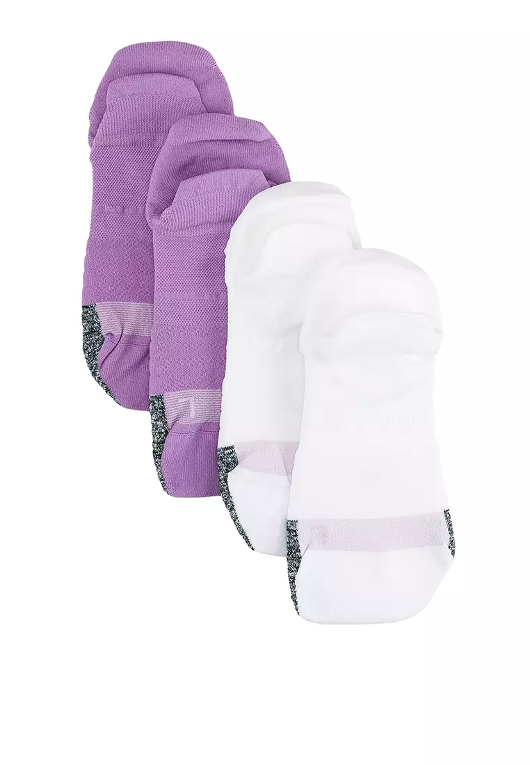 Buy Under Armour Breathe 2Pack No Show Tab Socks 2024 Online ZALORA