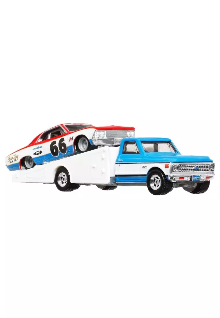 Hot Wheels Premium Team 2024 '66 Chevelle & 72 Chevy Ramp Truck