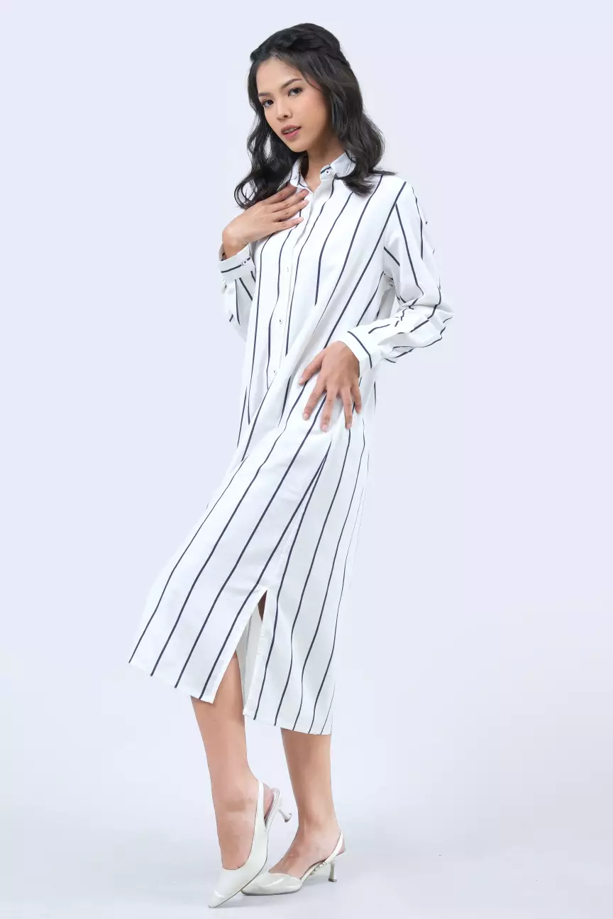 Dress Havana White Navy