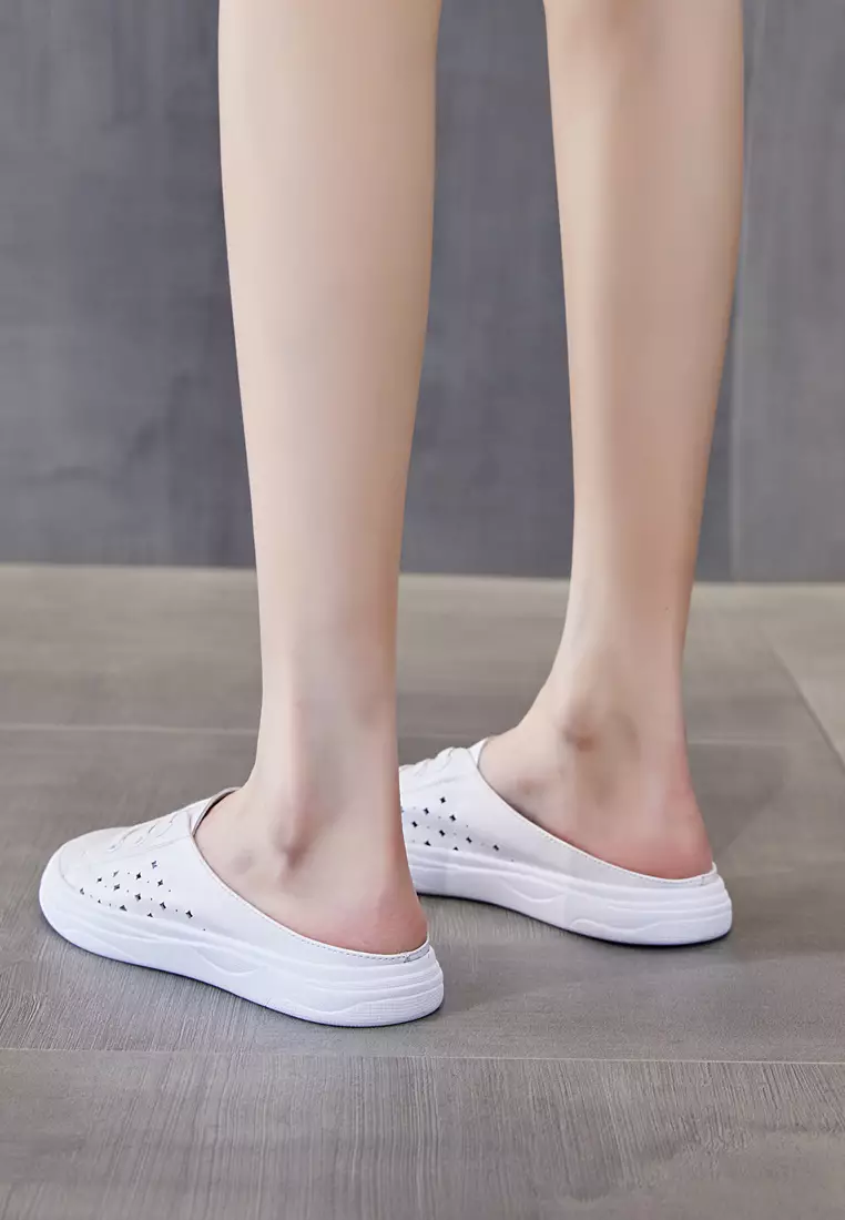 Cow Leather Breathable Slip-Ons RX2166