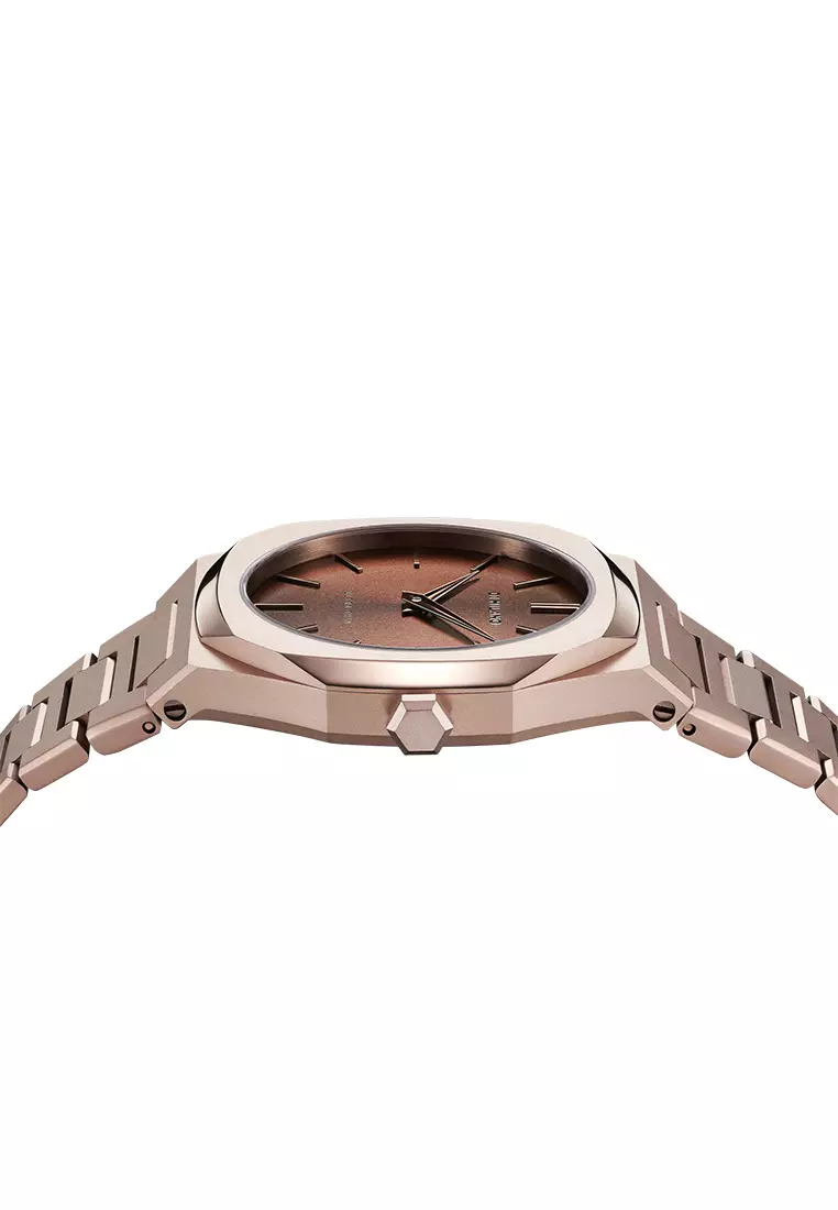 D1 Milano Ultra Thin Bracelet 34 mm - Chocolatino - D1-UTBL15