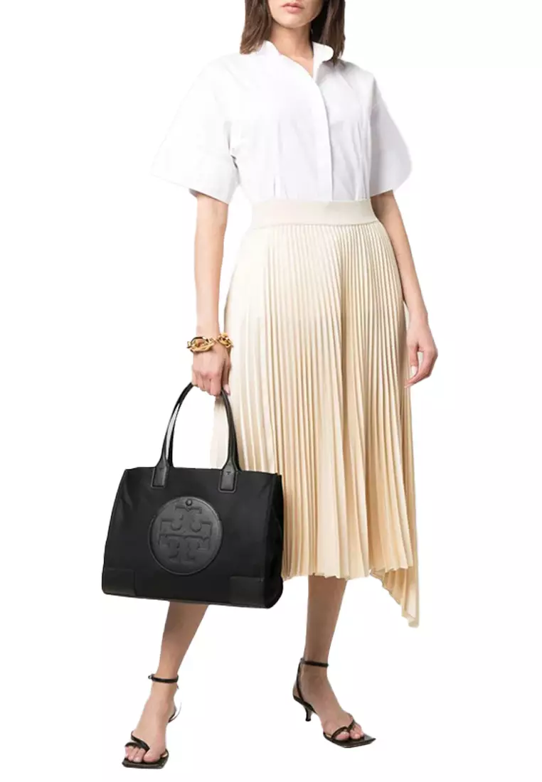 TORY BURCH Tory Burch Small Ella Tote Bag Black 88578