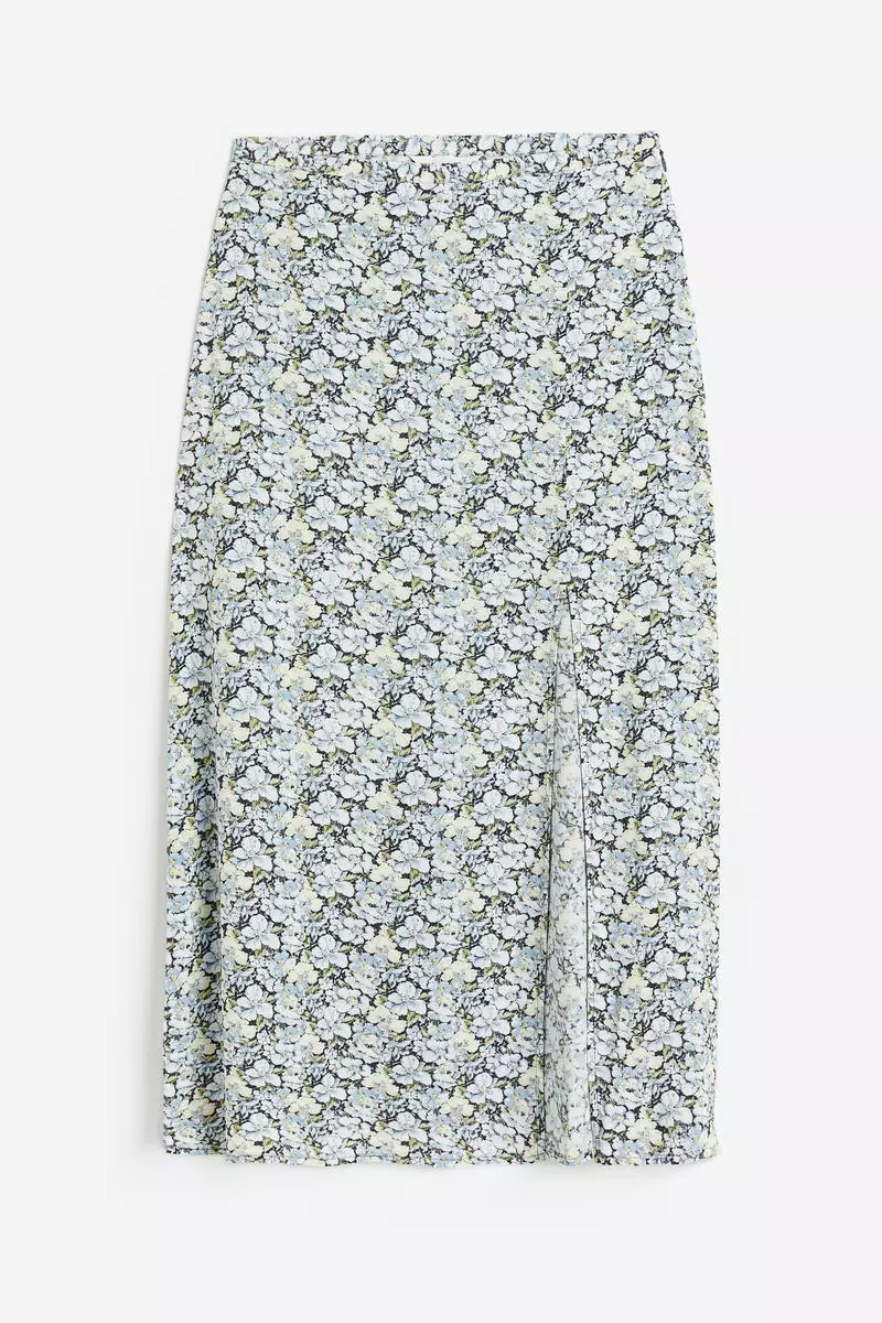 Crêpe skirt