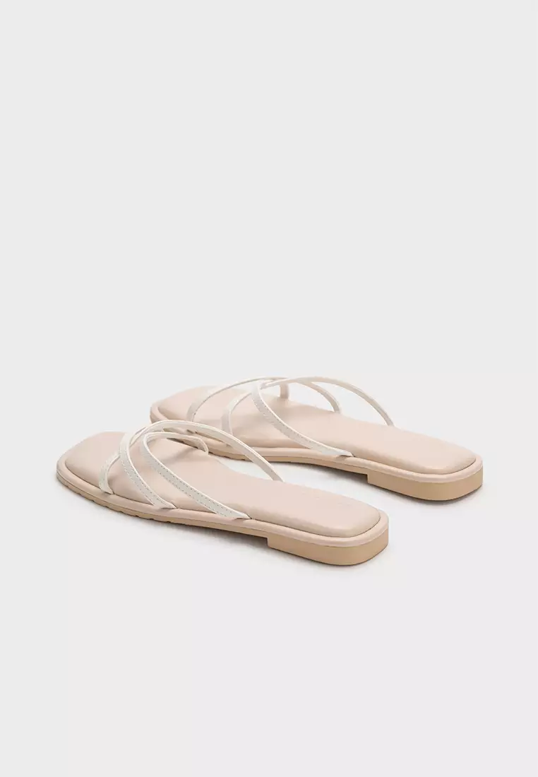 STRAPPY COMFORT FLAT SLIDE