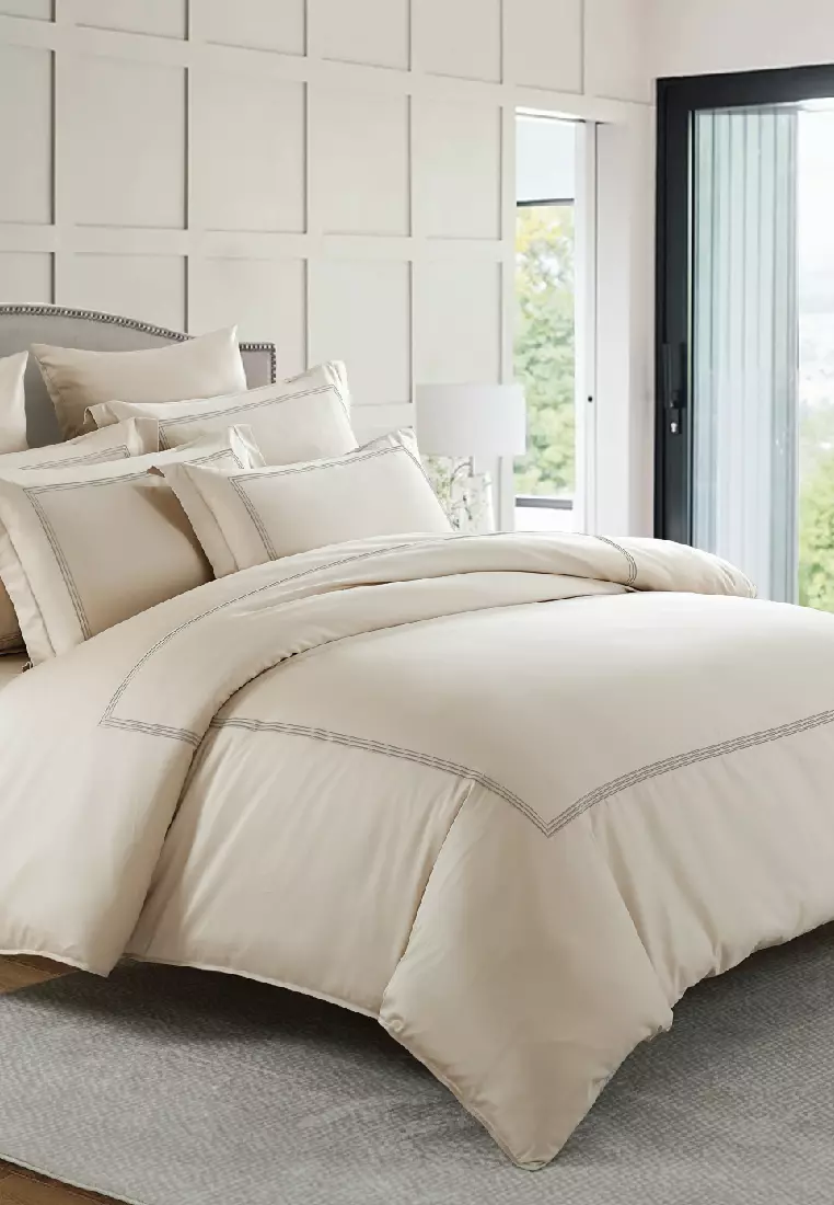 Buy Jean Perry Jean Perry Hotel Series Quilt Cover Set [100 Combed