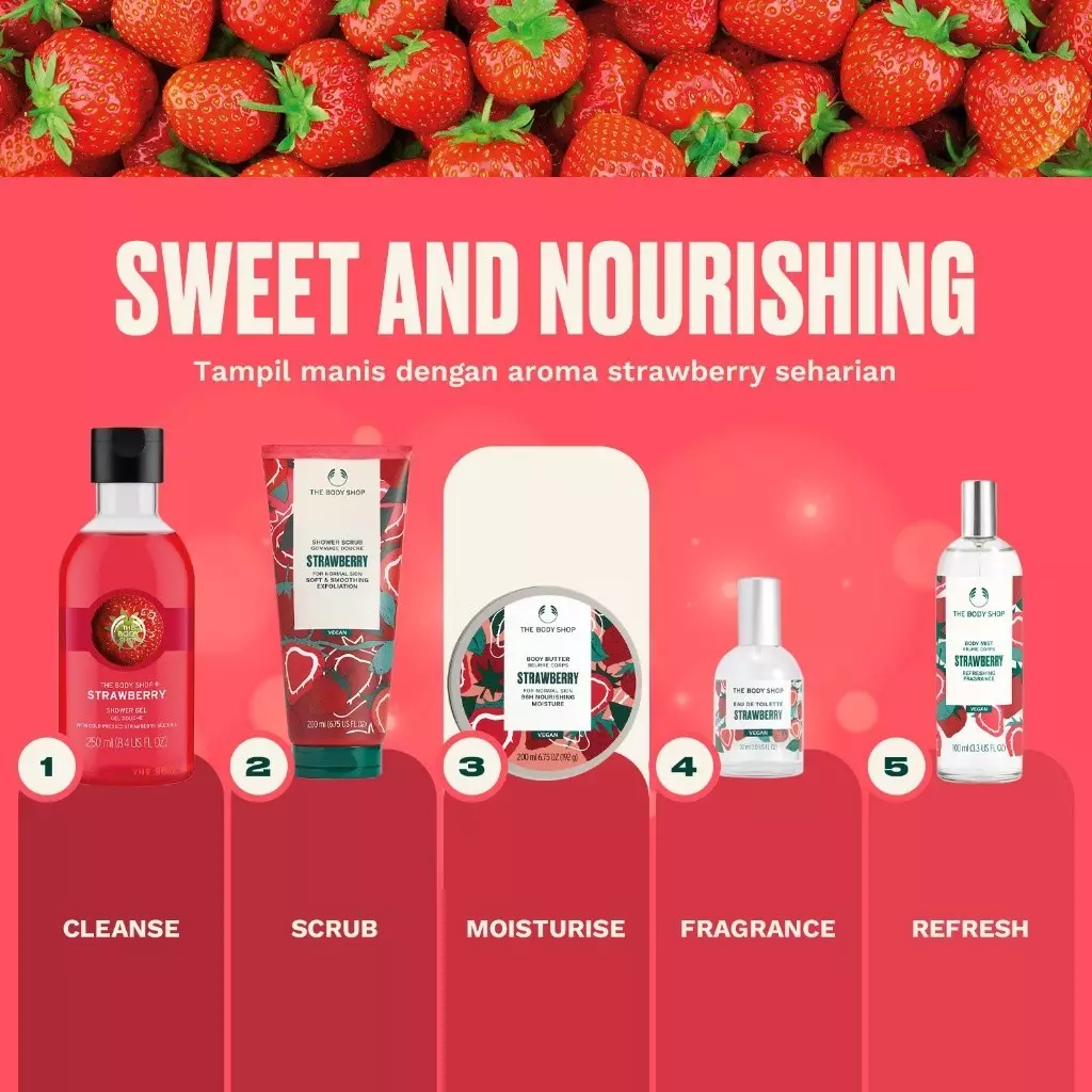 Strawberry Body Butter 50Ml