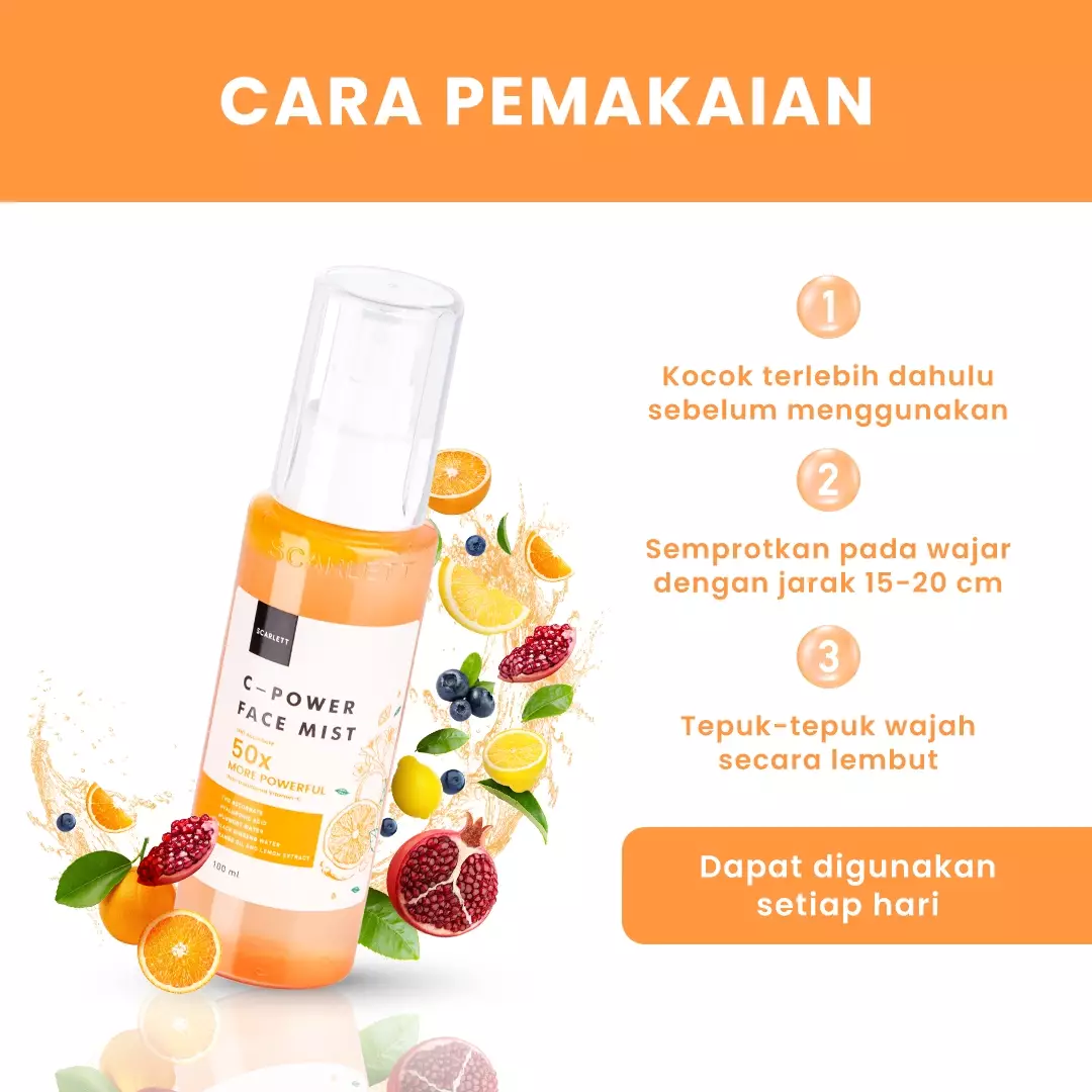 Scarlett Whitening C-Power Face Mist