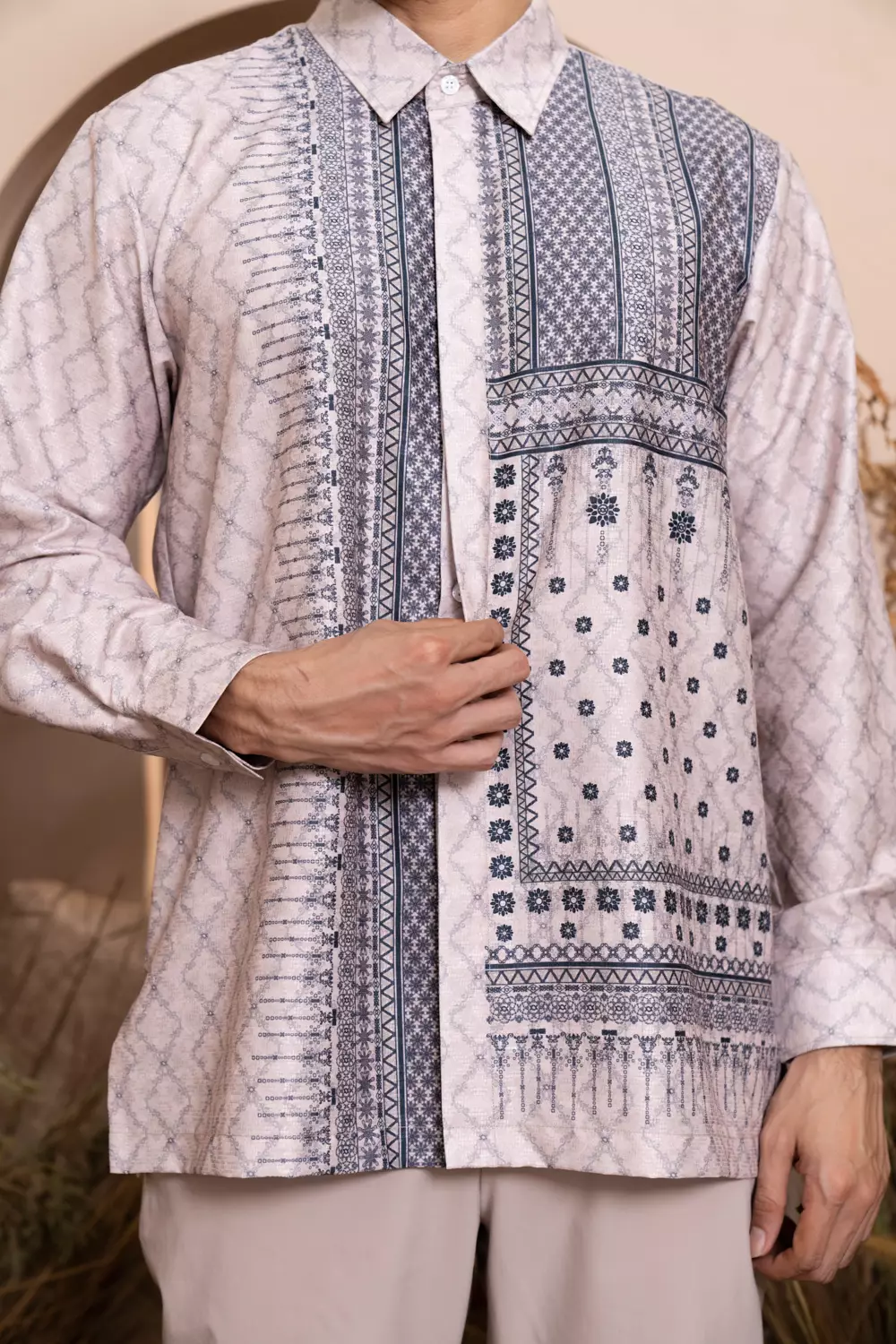 Klamby - Mariri Long Shirt Men Espresso Bliss