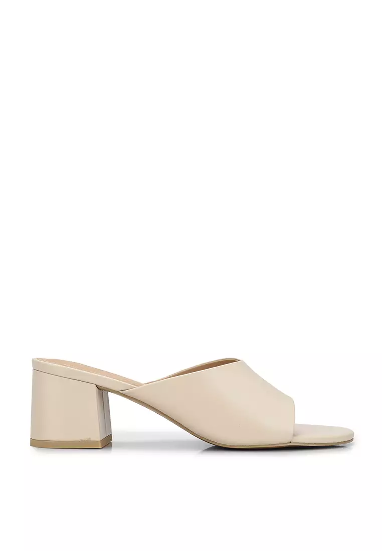 White on sale company mules