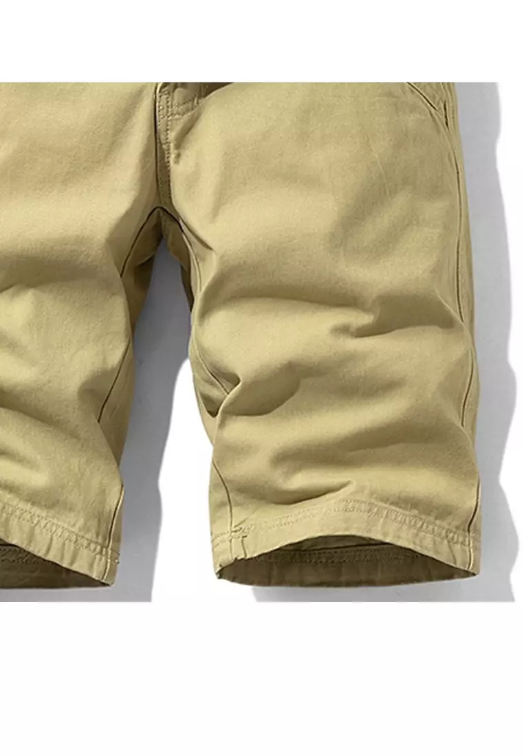 Simple Cotton Casual Shorts GJL66051