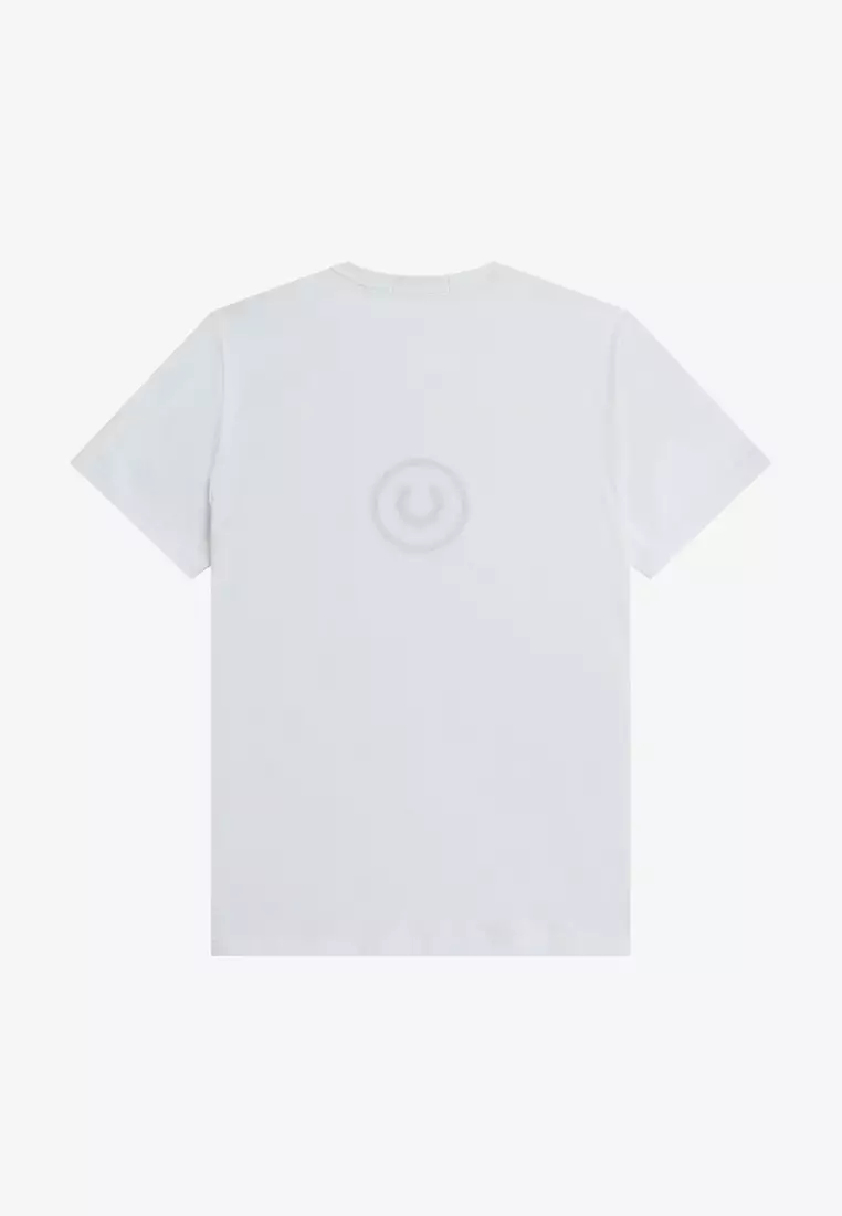 Buy Fred Perry Fred Perry M5630 Circle Branding T-Shirt (White) 2023 ...