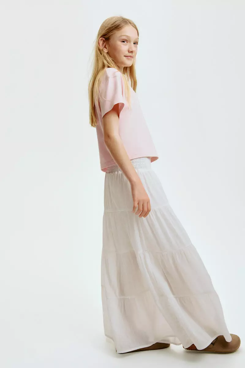 Tiered skirt