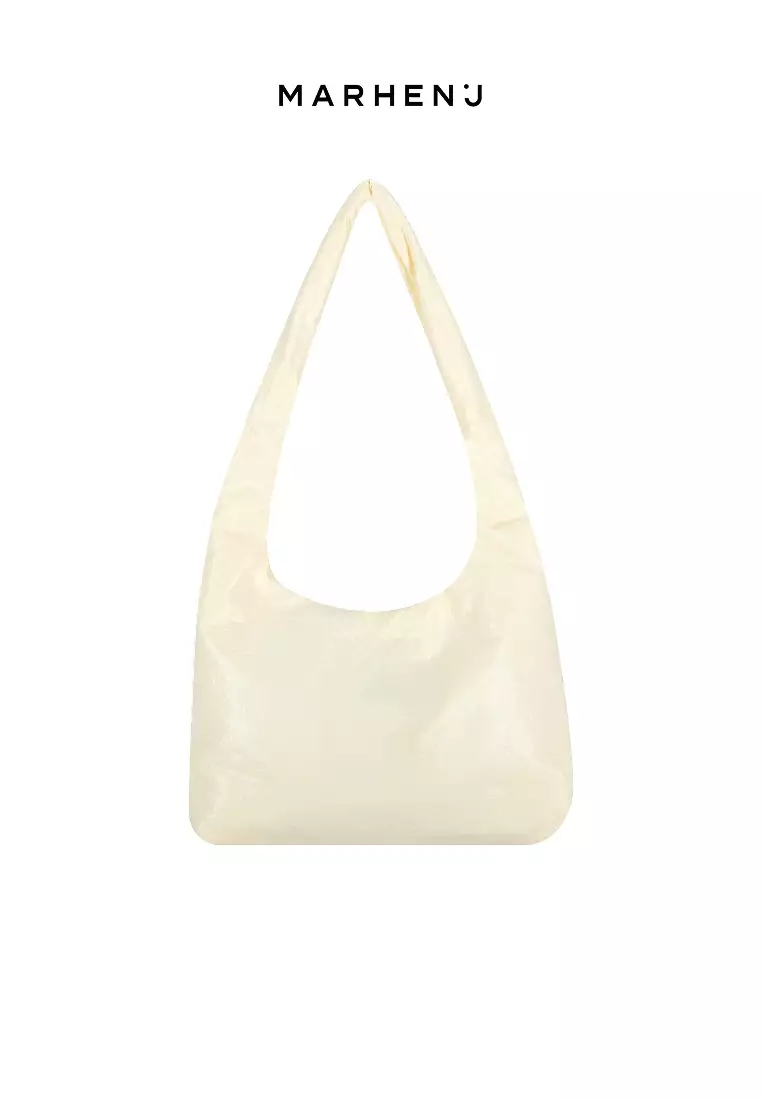 DEW Nylon Shoulder Bag Butter