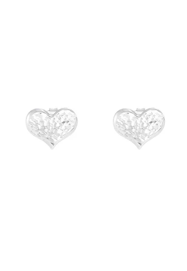 Buy HABIB HABIB Carita Gold Earrings 9K Gold in White Gold 2024