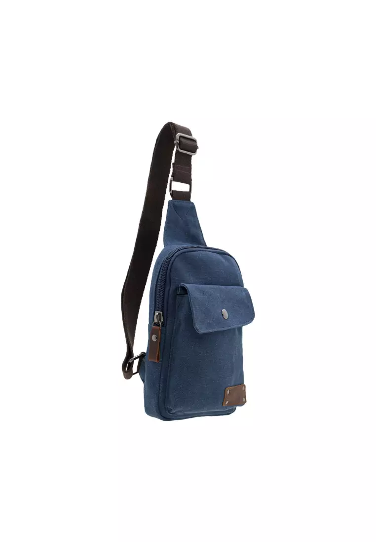 Jack Studio Canvas Chest Sling Bag BAD 40102