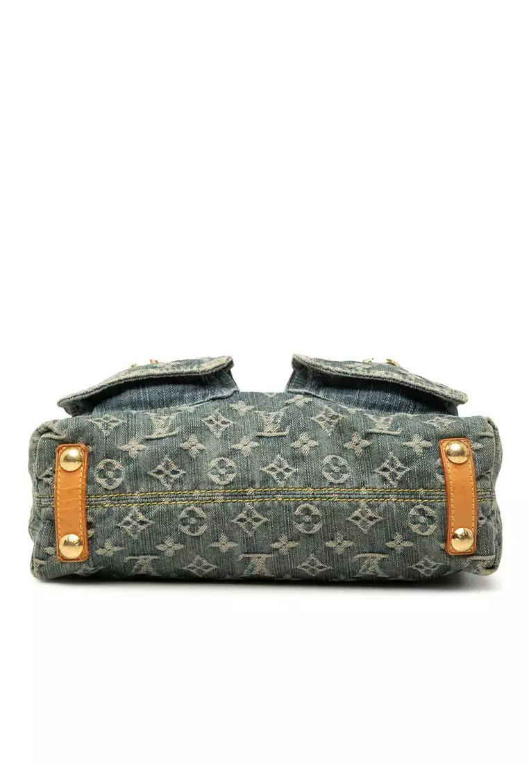 Pre-Loved Louis Vuitton Monogram Denim Baggy Pm