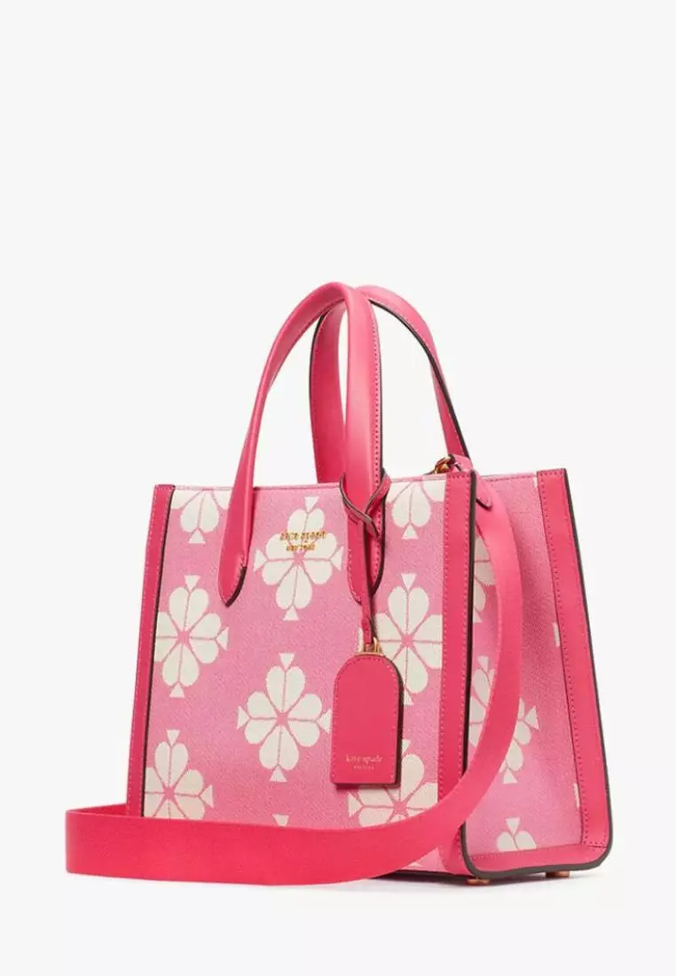 Spade Flower Coated Canvas Rowan Medium North South Tote