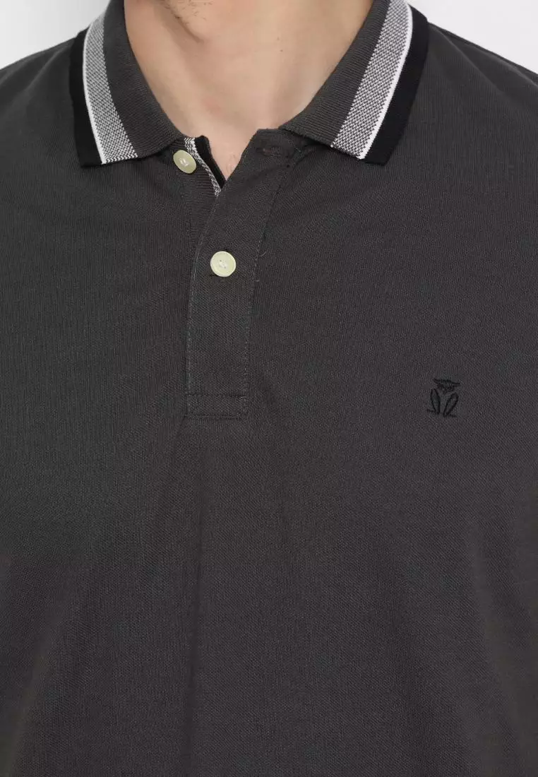 Matsuda Kaus Kerah Pria Polo Shirt Abashiri