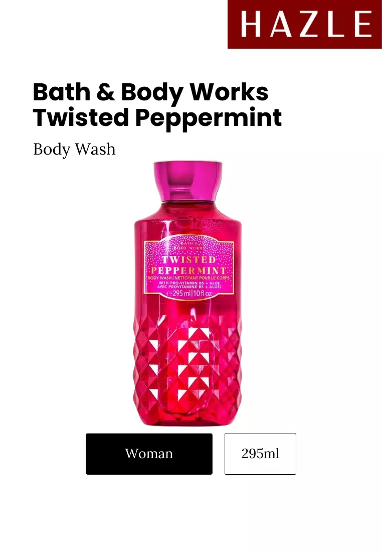 Bath & Body Works Twisted Peppermint Body Wash Woman 295 ml