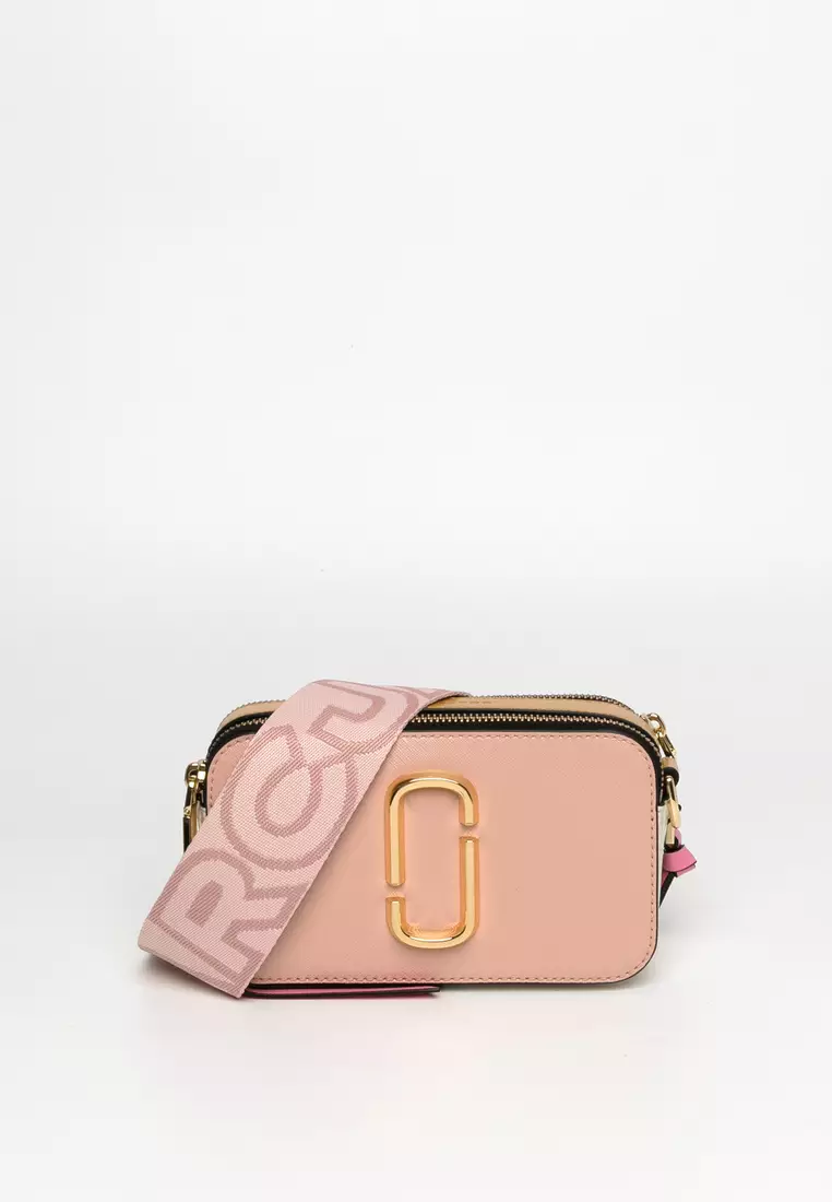 Marc Jacobs The Snapshot Camera Bag Yellow/Brown/Pink