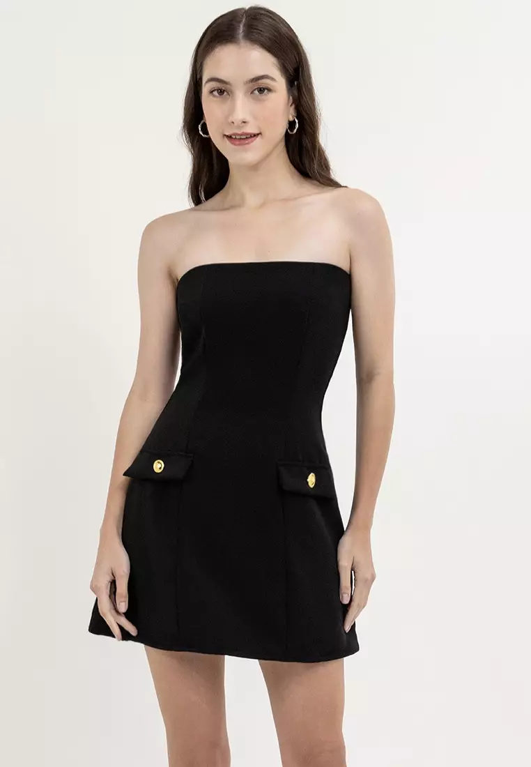 Buy Heather Clothing Coco Strapless Mini Dress 2025 Online