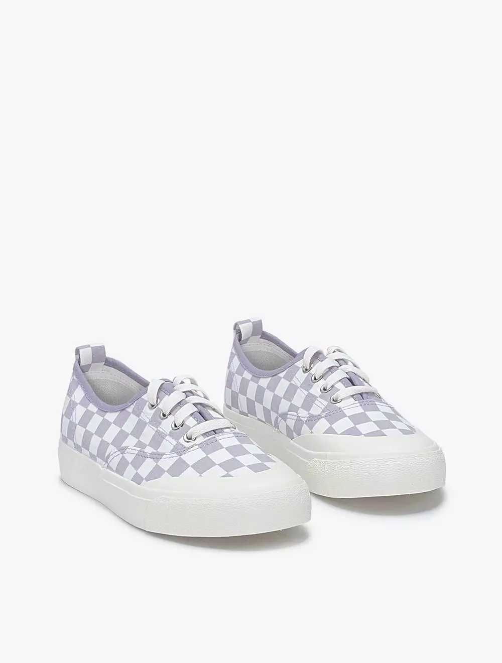 Checkered vans hot sale payless