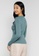 JACQUELINE DE YONG green Plum O-Neck Button Pullover Knit Sweater 1822FAA2DF08A9GS_2