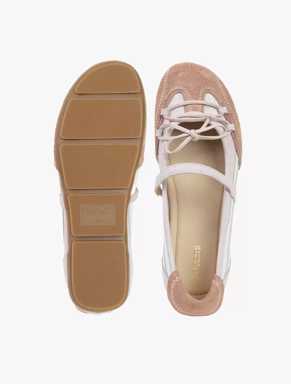 Staccato EG702-PNK Sneakers - Coffee