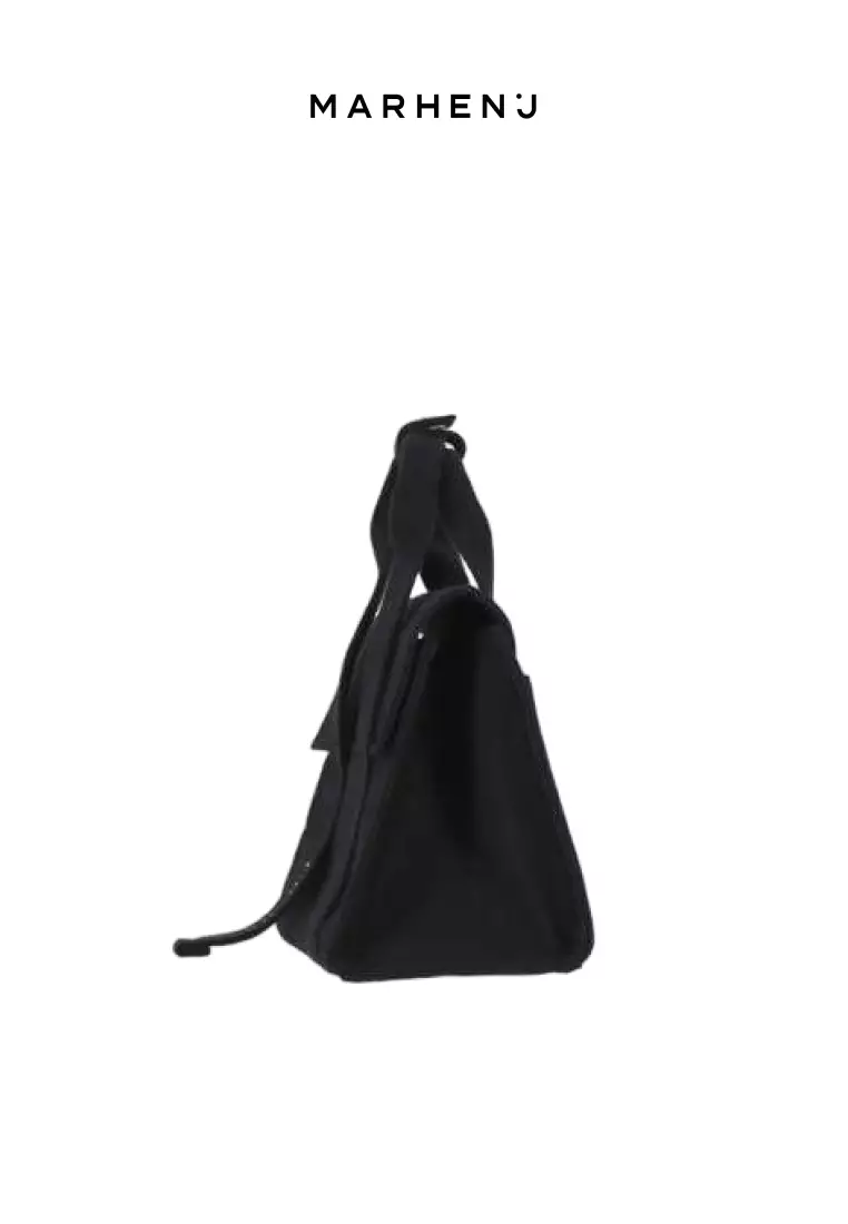 ROY NANO Canvas Crossbody Bag All Black