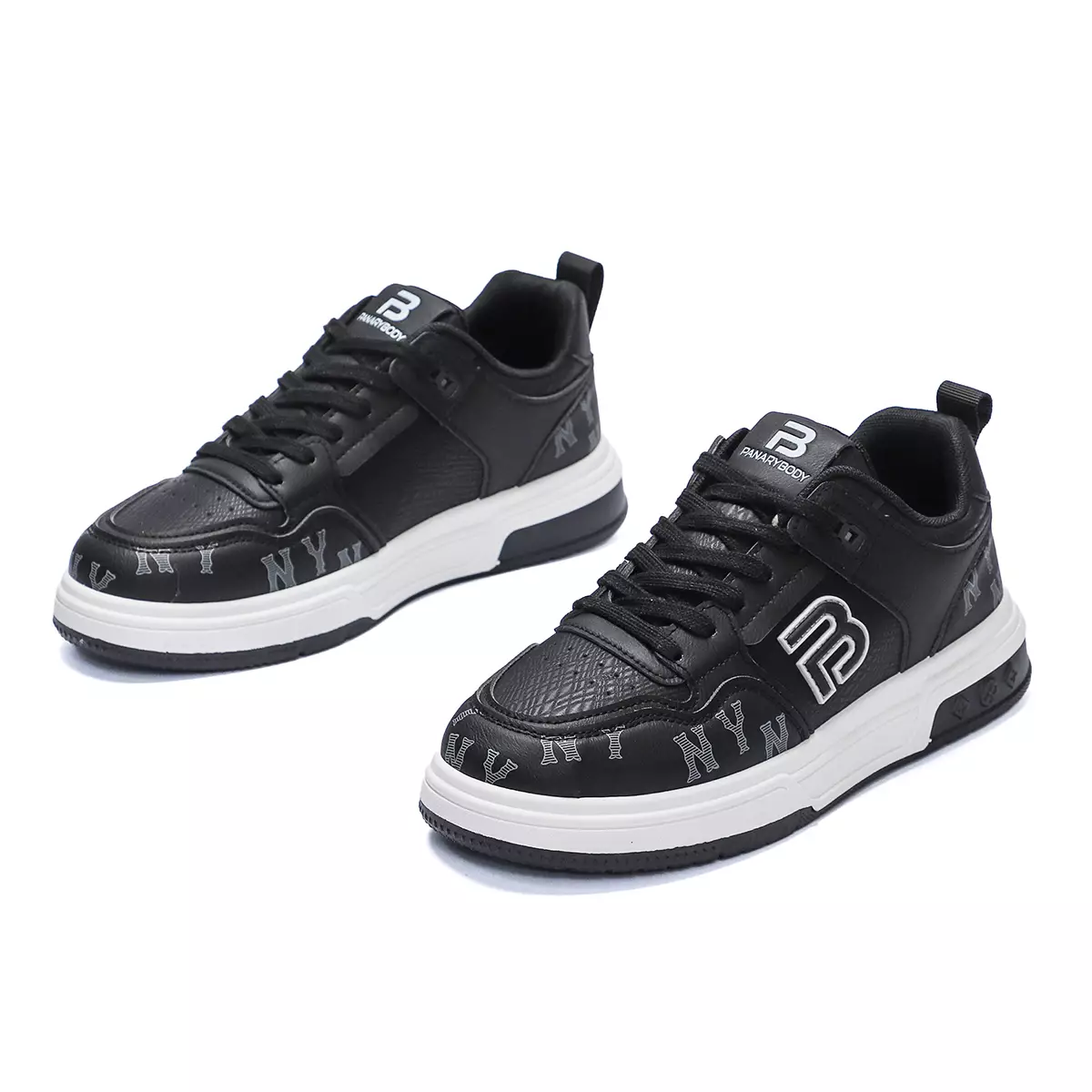 Sepatu Pria Fashion Bertali Sepatu Sekolah Pelajar Cowok Kasual Ootd QN6625