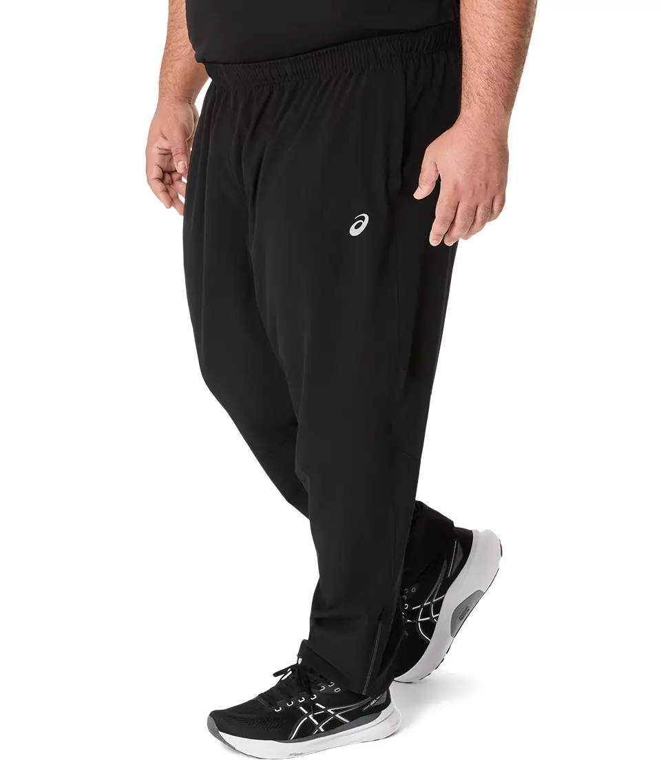 ASICS Men Silver Woven Pant-2011D229.001