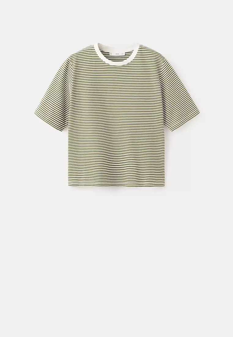 Striped Cotton T-Shirt