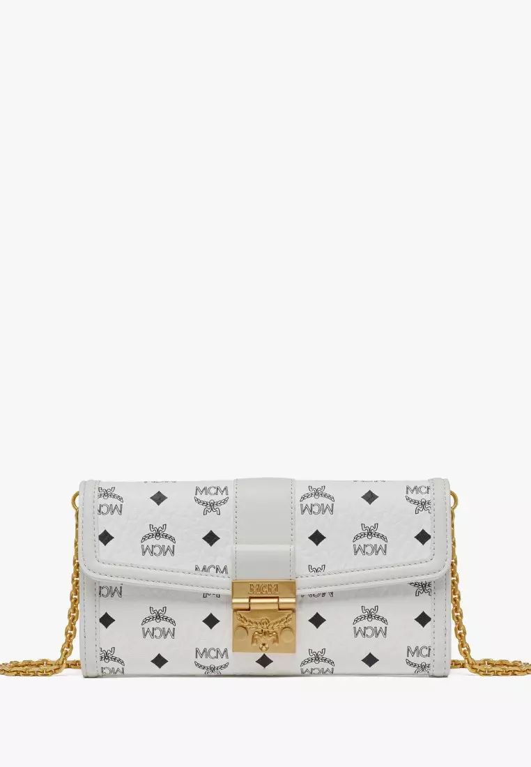 Tracy Chain Wallet in Visetos