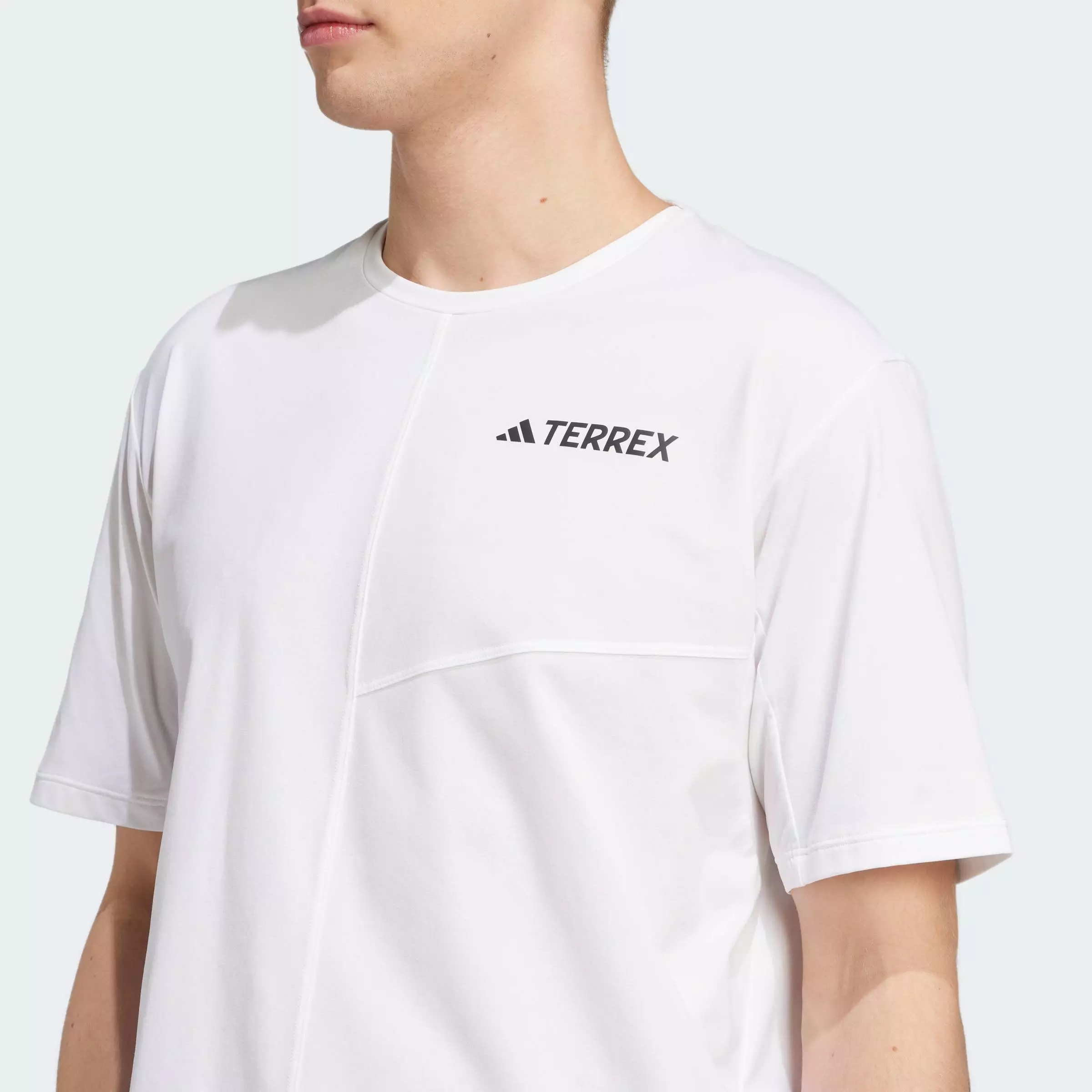Hiking Terrex Multi Climacool Tee Men White JE0391
