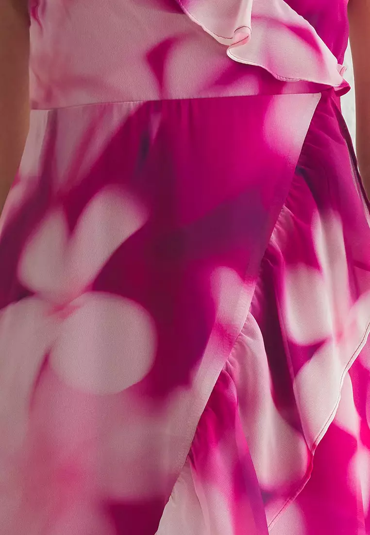 Waterfall Wrap Dress