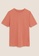 MARKS & SPENCER orange M&S Pure Cotton Crew Neck T-Shirt 1516AAA6AA106DGS_1