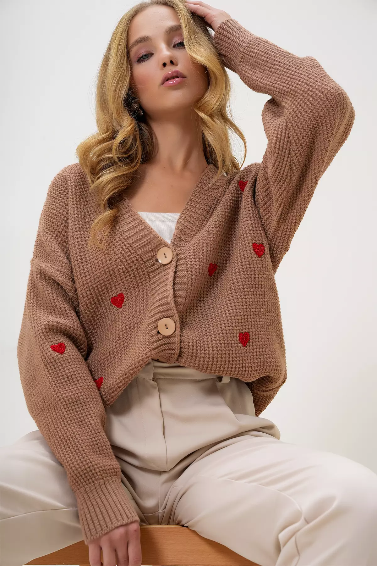 Embroidered Cardigan